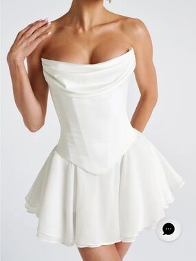 Babyboo Reagan skort and callista corset in ivory
